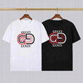 NEW       apparel men short t shirt       tshirt polo man GG printed t-shirt  11