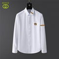       apparel men long cotton boxy shirt classic signature       shirt  3