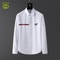       apparel men long cotton boxy shirt classic signature       shirt  13
