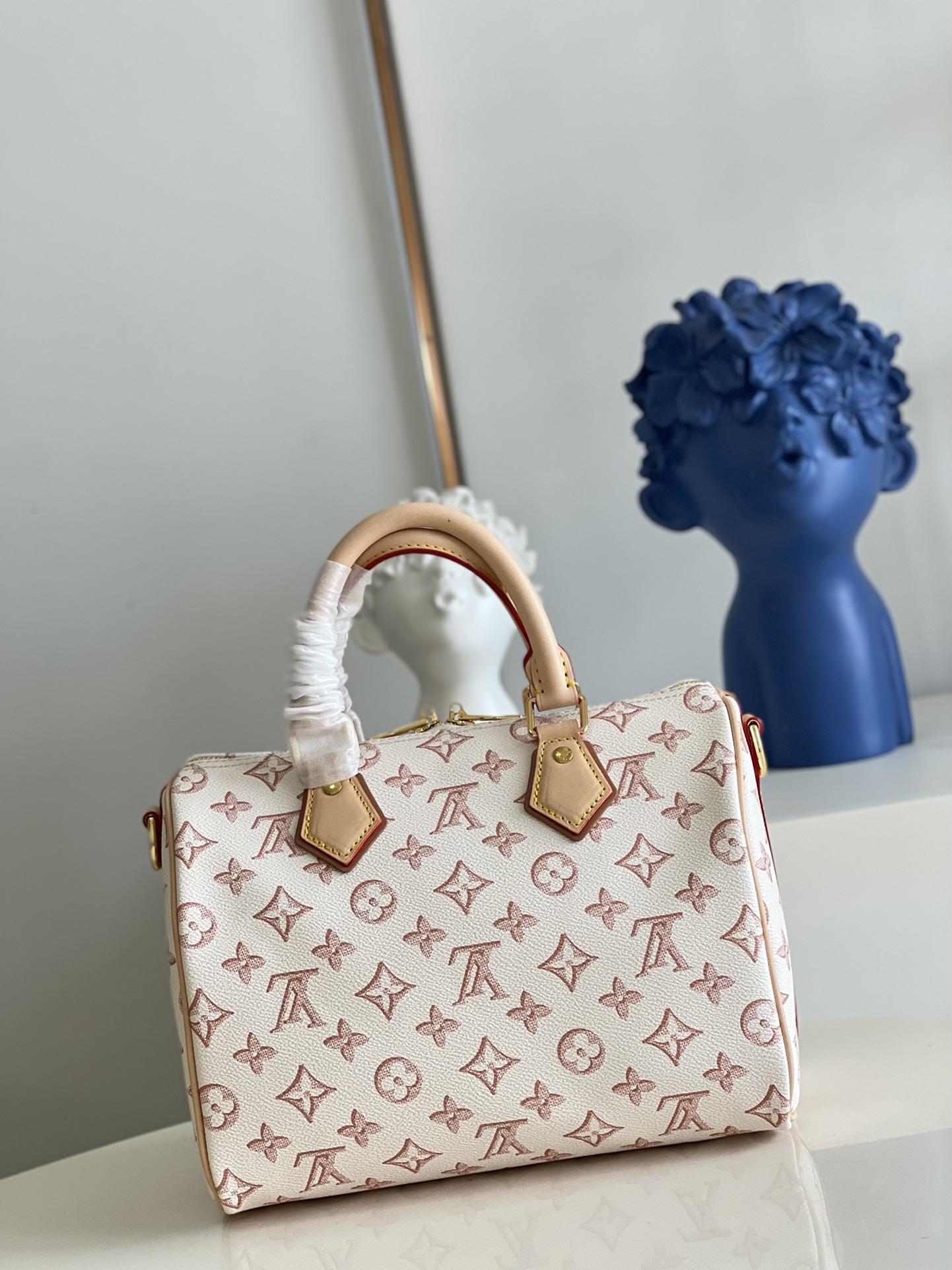     ANDBAG M20919 SPEEDY BANDOULIÈRE 25 MONOGRAM ORIGINIAL GENUINE LEATHER   2