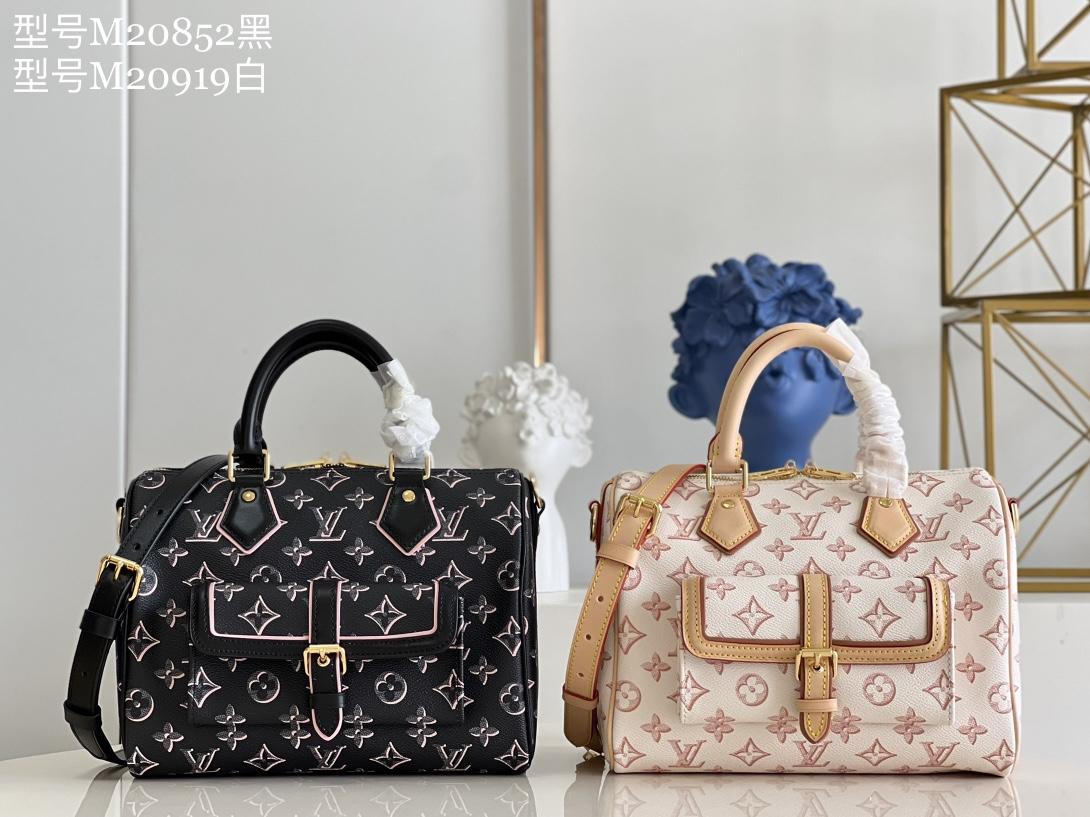     ANDBAG M20919 SPEEDY BANDOULIÈRE 25 MONOGRAM ORIGINIAL GENUINE LEATHER   6