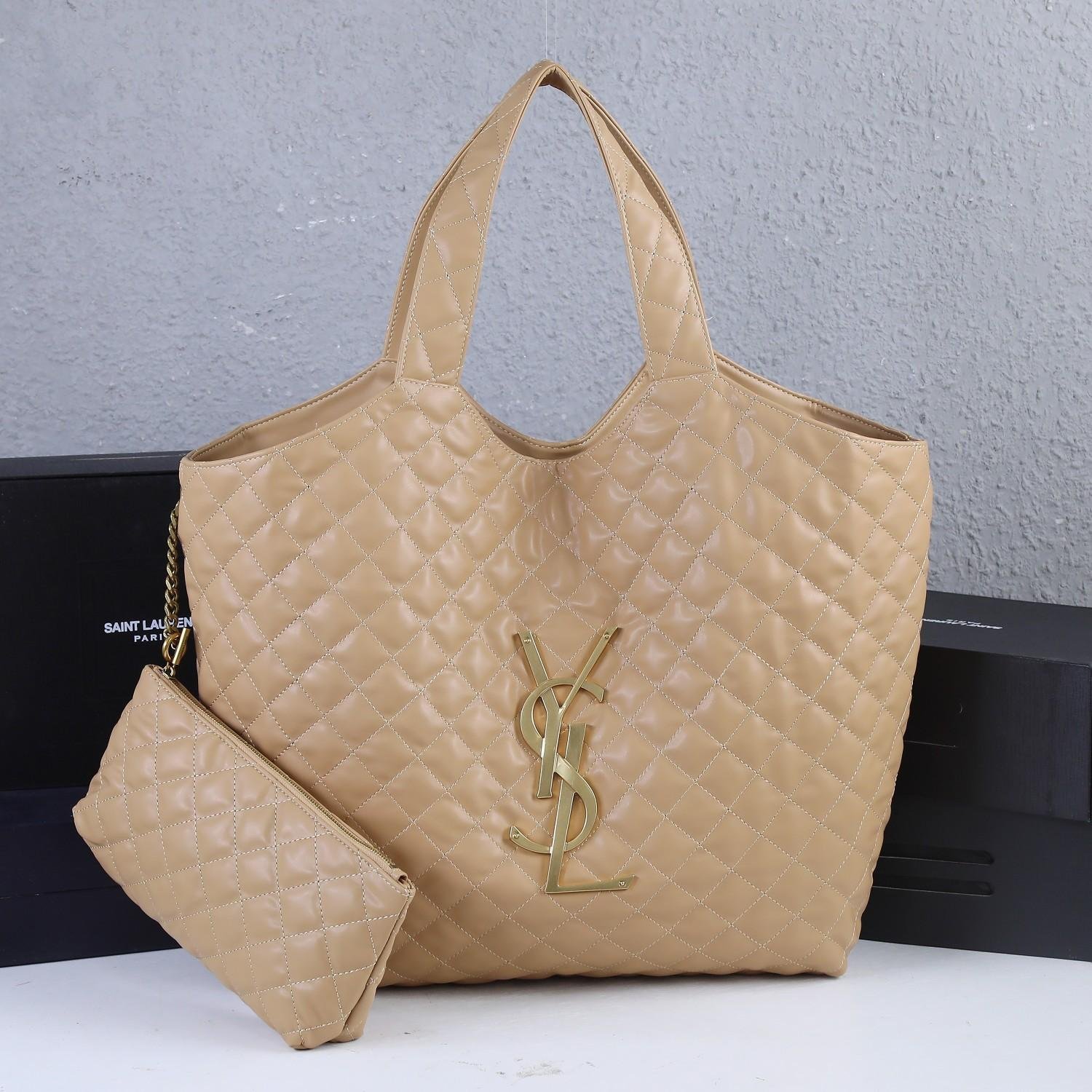     Icare Maxi Shopping Bag Lambskin  Large Capacity tote shoulder Bag purse 4