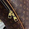 LV backpack Blurry Monogram knapsack genuine leather travllling bag M46237