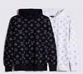 LV sweatshirt hooded wool oversize sweatshirt luxury LV hoody apparel