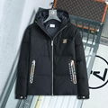 burberry down jacket parkas purffer vest coats hooded feather warm men jackets