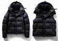 burberry down jacket parkas purffer vest coats hooded feather warm men jackets