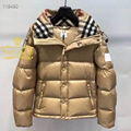 burberry down jacket parkas purffer vest coats hooded feather warm men jackets