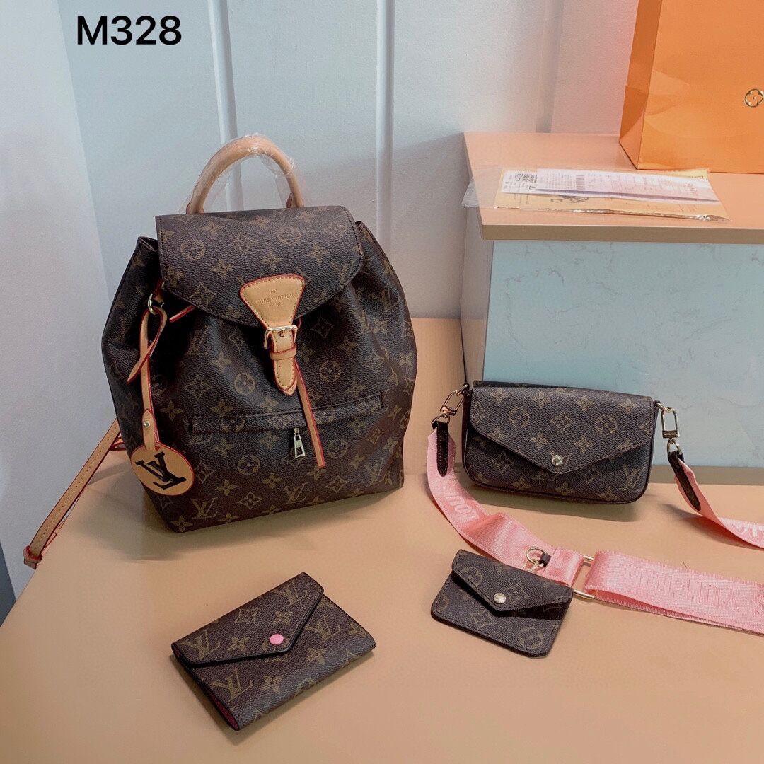     ote bag monogram     allet crossbody bag pouch pochette 3 piece wholesale 10