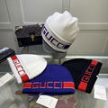 gucci hats knitted cap Men women warm beanie fall/winter thermal knit hat