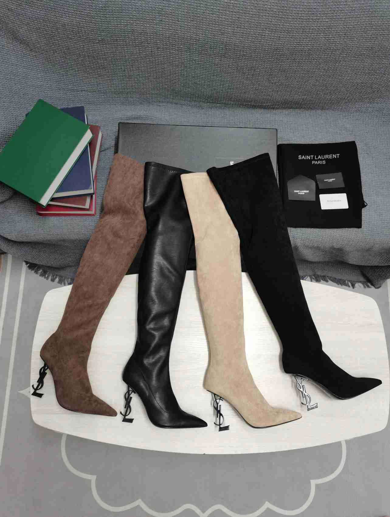     ANKLE BOOT high heel over knee heeled     boots thigh high boots 4