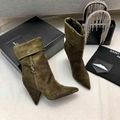 YSL ANKLE BOOT high heel over knee heeled YSL boots thigh high boots