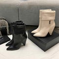 YSL ANKLE BOOT high heel over knee heeled YSL boots thigh high boots