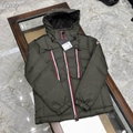         down jacket parkas purffer         vest coat hooded feather duck filling 12