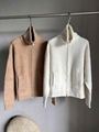 Top quality Loro Piana jacket 100% cashmere sweater downjacket mink coat suit