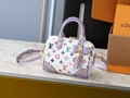     peedy Bandoulière 20 colourful Monogram Toron handle tote bag 4