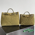  Bottega Veneta Andiamo bag woven handbag large capacity BV purse handle bag 