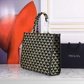 Prada handbag large capacity prada purse tote handle bag Saffiano leather
