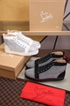 Christian Louboutin sneakers men leisure shoes red bottom spikes CL footwear    