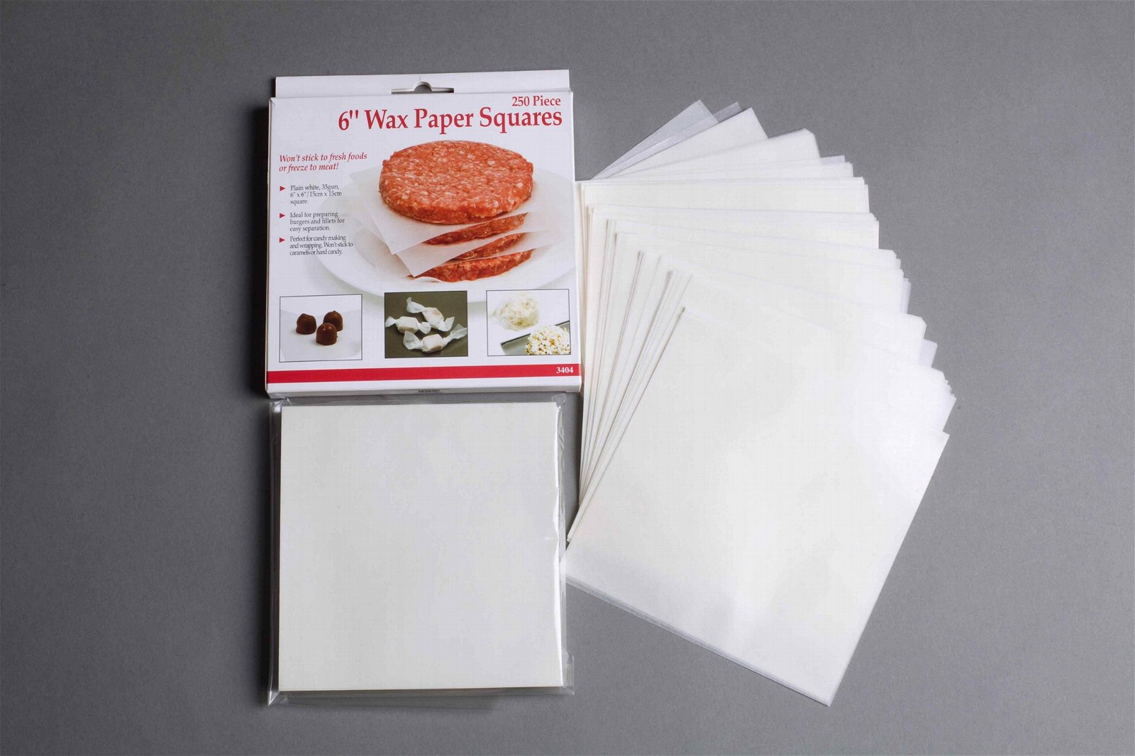 Custom Wax Paper in Sheet for Food Wrapping 2