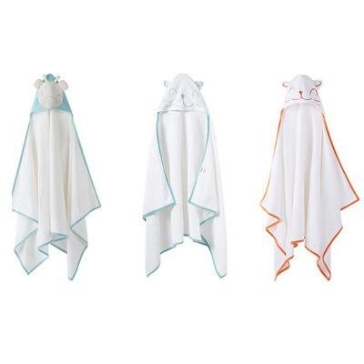 Pureborn Baby bath Towel newborn  children hooded animal cartoon blankets absorb