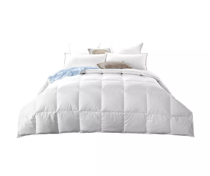 King Comforter High Fill Power Filling Siberian Goose Feathers Down