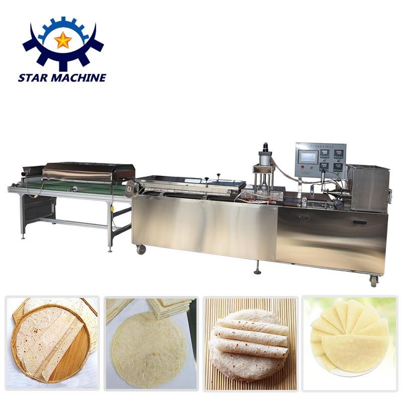Automatic tortilla making machine tortilla wraps making machine