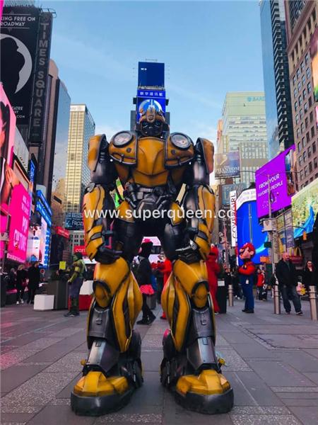 2019 New Design Bumblebee Costume Robot Costume For Adults - Super ...