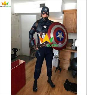 Perfect Captain America Costume Superhero Costume For Parties Or Shows