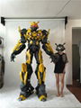  High Quality Transformer Bumblebee Costume Robot Costume For Adults 1