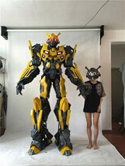 High Quality Transformer Bumblebee Costume Robot Costume For Adults