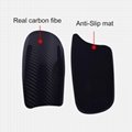 OEM Carbon fiber shin guard custom football leg shinguard soccer  2