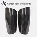 OEM Carbon fiber shin guard custom football leg shinguard soccer  4