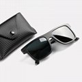 OEM Carbon Fiber Sunglasses Custom Logo Sunglasses with Carbon Fiber Frame 5
