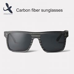 OEM Carbon Fiber Sunglasses Custom Logo Sunglasses with Carbon Fiber Frame