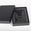 Carbon Fiber Card Clip Credit Card Holder Mini Wallet with Money Clip 5