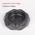 High quality 3k carbon fiber ashtray OEM carbon ashtray for home use  1