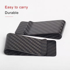 3K carbon fiber card holder slim wallet