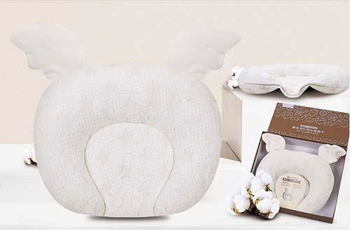 Adjustable Sleep Bamboo Toddler Crib Positioning Cushion Head Care Memory Foam B