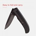 100% Real Carbon Fiber Sharp Folding Knife Hot Item For EU USA Market   3