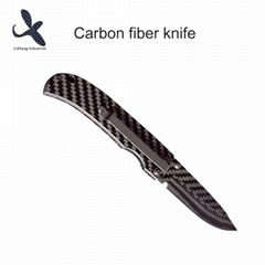 Pure Carbon Fiber Sharp Folding Knife Hot Item for EU USA Market  