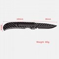 Pure Carbon Fiber Sharp Folding Knife Hot Item for EU USA Market   5