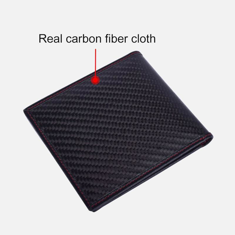 Black Pure Carbon Fiber Business Wallet 4
