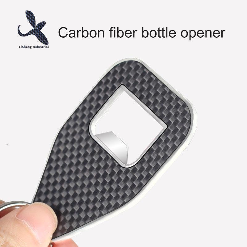 Customized Carbon Fiber Wine Bottle Opener Can Make logo