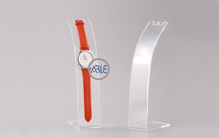 Crystal Clear Custom Acrylic Watch Display Stand 2