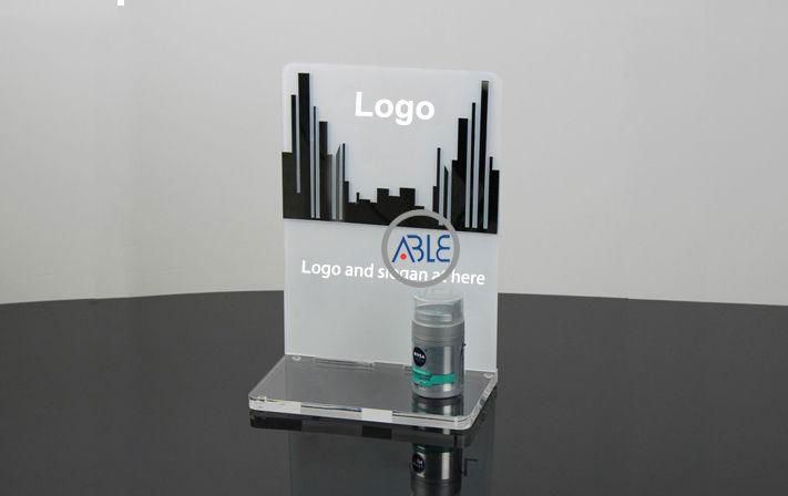 Retail acrylic cosmetic display stand customized design