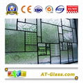 3mm 4mm 8mm Patterned glass for door