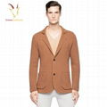 New Style V Neck Cashmere Wool Knitted Coat For Men