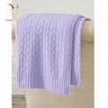 New style Kids Bright Colors Warm Cable Throw Blankets 1