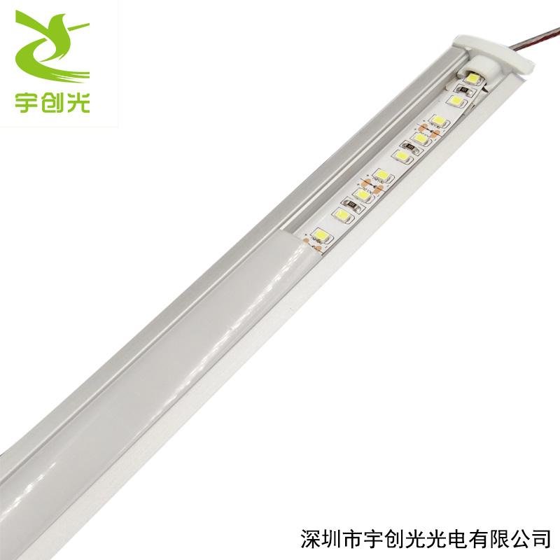 LED超薄2公分嵌入式带边开槽层板橱柜灯带 2