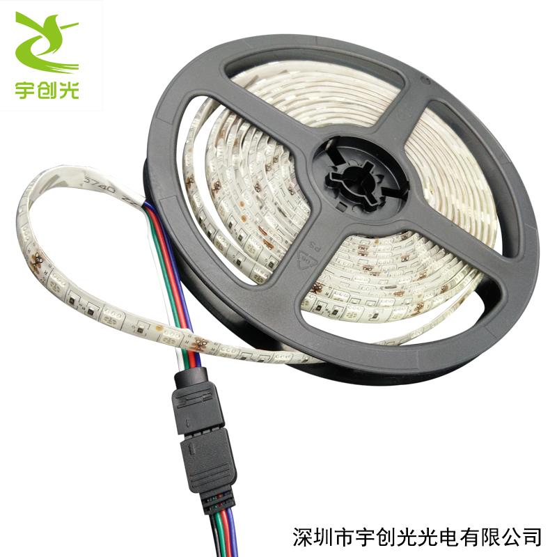 宇创光 建筑美观装饰用LED RGB 七彩防水柔性灯带 5